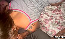 i got alone with boyfriend's friend slut begged for creampie milk