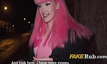 Think you can unlock and pound this pink-haired euro slut in public prague?