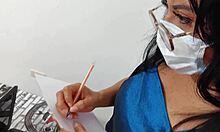 damn that venezuelan seller rode my cock at work for benefits