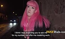 Think you can unlock and pound this pink-haired euro slut in public prague?