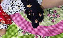 my teen girlfriend n i fucked wild at village home... pussy poundin got so crazy n deep!!