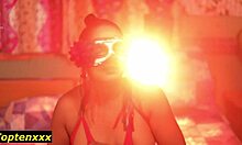 sexy masked indian bhabhi sneaks best pounding sex with neighbor