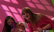 Cute girls crave naughty playtime fun