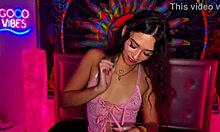 luxe la fox petite begs creampie from bbc deepthroat doggystyle bareback