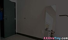 hey teenager's hand stroking that hard cock feels so good