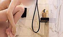 wanna watch this cute japanese college girl bathe her tiny tits?