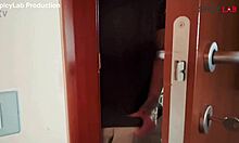 stepson, wanna spy your dad's girlfriend taking anal dp in threesome?