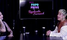 just joana dives into a wild naughty interview on porn cast brazil part 1 in sheer red