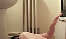 2025 humiliating self sessions as chained slave maid sucking in bondage stockings