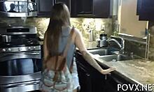 hey check out this shaved cunt meets hard erected penis action