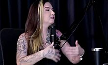 just joana dives into a wild naughty interview on porn cast brazil part 1 in sheer red