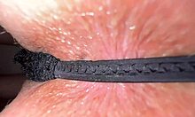 Pigmented Anal Girl Spreads Tight Ass Pussy For Creampie Massage Lick