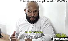 Maid bosses boss while cuckold husband watches part 1