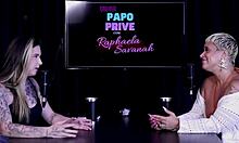 just joana dives into a wild naughty interview on porn cast brazil part 1 in sheer red