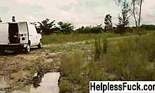 Helpless teen michelle martinez roughly fucked by big cock