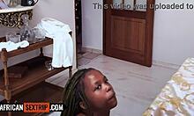uh petite big booty ebony teen gets her pussy railed after sloppy deepthroat facefuck