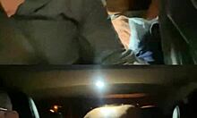 Uber Cuckold Wife Fucks Lover Backseat While Hubby Drives