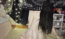 fat goth teen ass spread wide shaking just for your eyes