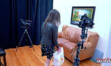 i crave hazel oconnor's nerdy petite tease and suck