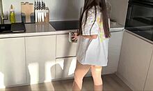 I Caught Step-Sis Masturbating Then Fucked Her Big Ass And Creampied Tight Pussy!