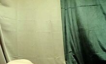 french housewife bound in stockings endures humiliating self uro session with belt whips