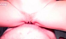 sweet freckled amber deepthroats then rides cock missionary quickie!