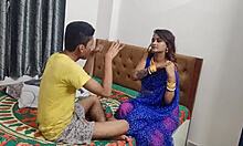 amateur desi ffm threesome two wet girls fuck skinny guy deep