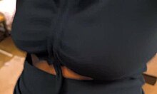 Desi stepmom sucks stepsons big dick then fucks doggystyle