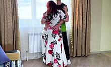 stepmom says our romantic evening just ended in wild sex