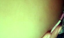 leaked 18+ latina gropes her huge natural tits horny