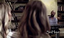 School Rivals Bond Over Pussy Licking And Hardcore Threesome Therapy With Braces Teen