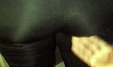 18 year old ex-gf shakes massive black african ass teasing hard part 1