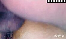 Colombian bride's tight ass filled with hot cum