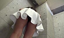 Petite Japanese teen bends over yoga mat seduced by coach for rough doggystyle creampie in uncensored JAV