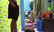 Caught Stepmom Fingering Her Wet Pussy