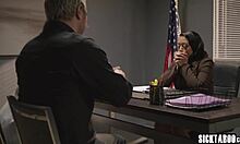 Horny Ebony Babe Rough Threesome Fucked By Monster Cocks