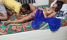 amateur desi ffm threesome two wet girls fuck skinny guy deep