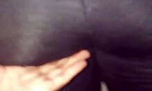 18 year old ex-gf shakes massive black african ass teasing hard part 1