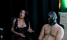 Dominação Psicológica BDSM Kali Kalifa Come Cu Sheer Red!