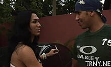 Teen tranny's tight hole craves hardcore pounding