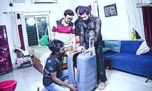 desi cutie turns sex doll for gangbang cumshots hindi moans