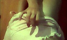 Latina sways big ass riding cock under mini skirt