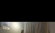 Her heart races as the boy visits the panty-less princess in her little dress