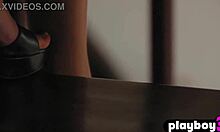 hey check small tits teen melissa jean poolside booty strip