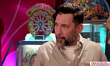 stepdaughter pulls stepdad aside for quickie fuck in amusement park