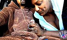 Yukisenpaikurochan Swallows Daddy's Cock in Car Bear Suit Adventure