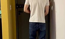 Her heart races as the boy visits the panty-less princess in her little dress