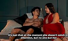 stepmother gently comforts stepson healing from girlfriend's harsh breakup