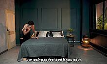 stepmother gently comforts stepson healing from girlfriend's harsh breakup