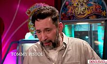 stepdaughter pulls stepdad aside for quickie fuck in amusement park